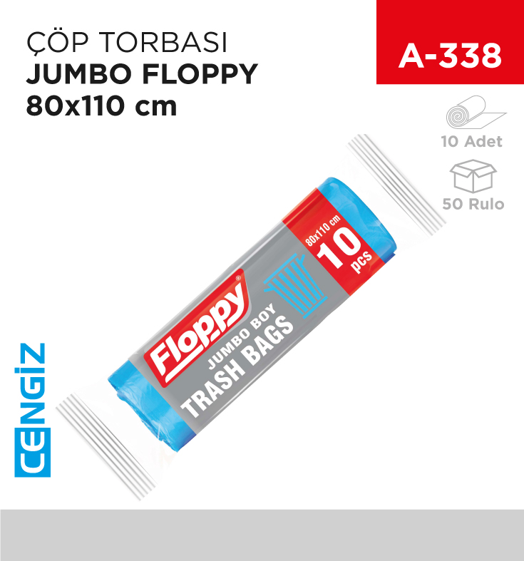 ÇÖP TORBASI JUMBO FLOPPY 80*110 CM