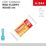 ÇÖP TORBASI MİNİ FLOPPY 40*50 CM
