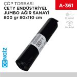 ÇÖP TORBASI JUMBO END.AĞIR SANAYİ 800 GR FLOPPY 80*110 CM