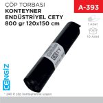 ÇÖP TORBASI KONTEYNER END. CETY 120*150 CM (800 GR)
