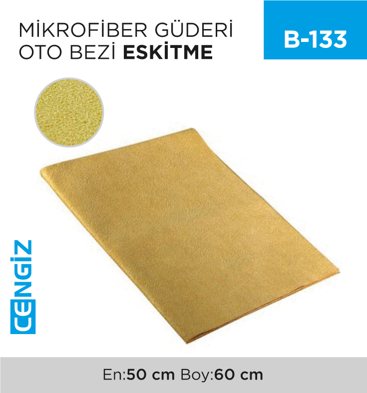 GÜDERİ MİKROFİBER OTO BEZİ ESKT.RND(3544)