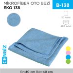 MİKROFİBER TEMİZLİK BEZİ EKO 40*40 CM