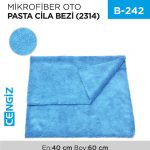 MİKROFİBER OTO PASTA CİLA BEZİ 40*60 CM (2314)