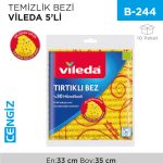 TEMİZLİK BEZİ VİLEDA (4+1) 5 Lİ