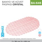 BANYO VE KÜVET PASPASI D.DÖRTGEN 38CM*69CM (SERMAT)