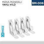 MASA MANDALI YAYLI 4LÜ (Y-035)