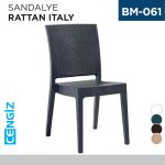 SANDALYE RATTAN İTALY