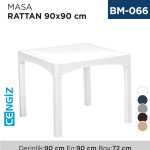 MASA RATTAN 90 CM*90 CM (2574)