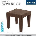 SEHPA RATTAN BS 45*45 CM