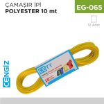 ÇAMAŞIR İPİ POLYESTER İPEK 10 MT