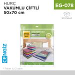 HURÇ VAKUMLU 2Lİ 50 CM*70 CM (L)