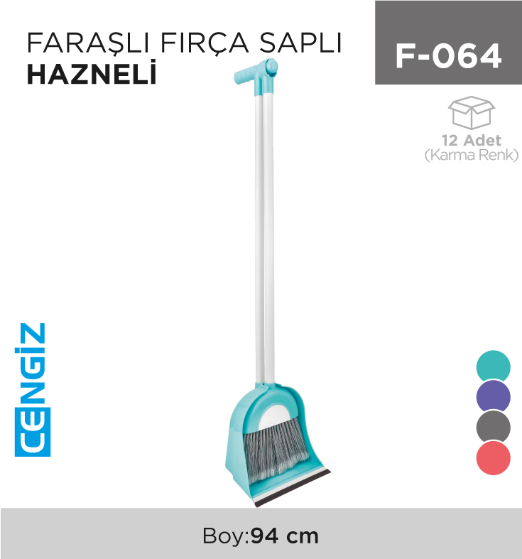 FARAŞLI FIRÇA SAPLI HAZNELİ (F 019)