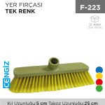 YER FIRÇASI TEK RENK ELMAS (103-411)