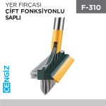 YER FIRÇASI ÇİFT FONKSİYONLU SAPLI