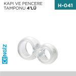 KAPI VE PENCERE TAMPONU 4LÜ (GP-131)