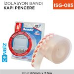 İZOLASYON BANDI KAPI PENCERE 60 MM*2.5 M