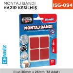 MONTAJ BANDI HAZIR KESİLMİŞ 1