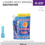 LAVABO AÇICI GRANÜL DESTROYER 300 GR