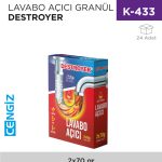 LAVABO AÇICI GRANÜL DESTROYER 2*70 GR
