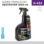 SÜPER TEMİZLEYİCİ DESTROYER 1000 ML