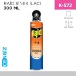 RAİD SİNEK İLACI 300 ML (359424)