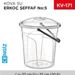 KOVA SU NO:5 ERKOÇ ŞEFFAF (E-322)