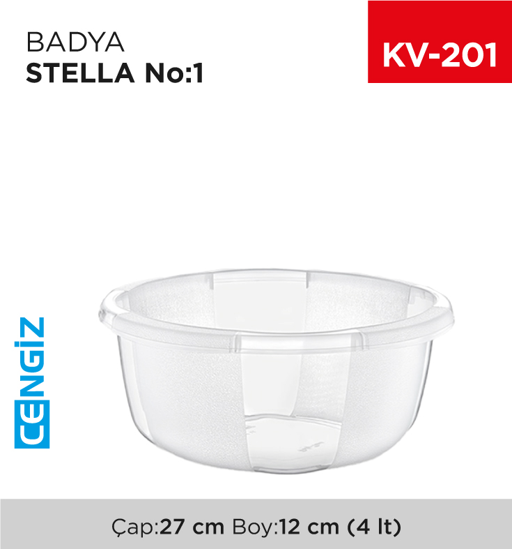 BADYA STELLA ŞEFFAF NO:1 (4 LT) (E-173)
