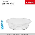 LEĞEN ŞEFFAF NO:3 (15 LT) (E-422)