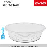 LEĞEN ŞEFFAF NO:7 (65 LT) (E426)