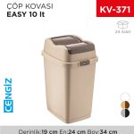 EASY ÇÖP KOVASI 10 LT (9712)