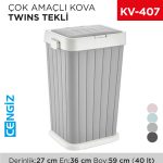 ÇOK AMAÇLI KOVA TWINS TEKLİ 40 LT (6139)