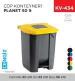 ÇÖP KONTEYNERİ PLANET 50 LT (UP 226)
