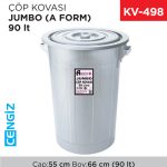 JUMBO ÇÖP KOVASI 90 LT (A FORM)
