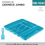 KAŞIKLIK ÇEKMECE ŞEFFAF JUMBO (E-204)