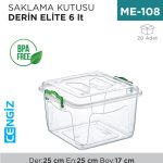 SAKLAMA KUTUSU DERİN ELİTE 6 LT (2650)