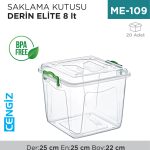 SAKLAMA KUTUSU DERİN ELİTE 8 LT (2652)