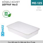 KÖŞELİ KÜVET ŞEFFAF NO:3 (1460)