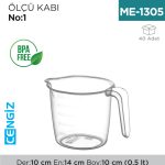 ÖLÇÜ KABI NO:1 (0.5 LT) (4582)