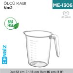 ÖLÇÜ KABI NO:2 (1 LT) (4583)