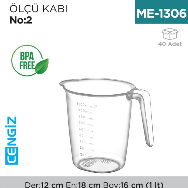 ÖLÇÜ KABI NO:2 (1 LT) (4583)