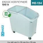 ERZAK KONTEYNERİ 100 LT (3450)