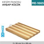 KESİM PANOSU AHŞAP KÜÇÜK  18*28 CM