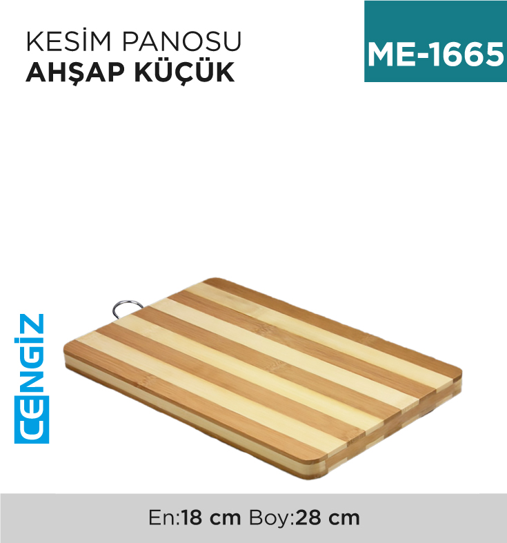 KESİM PANOSU AHŞAP KÜÇÜK  18*28 CM