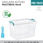 SAKLAMA KUTUSU M.BOX NO:8 (20 LT) (E-507)