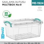 SAKLAMA KUTUSU M.BOX NO:9 (30 LT) (E-508)