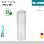 SOS ŞİŞESİ 1000 ML(AP-9031)(AP-9419)
