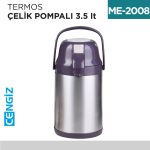 TERMOS ÇELİK POMPALI 3.5 LT (CKR2008)