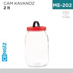 CAM KAVANOZ 2 KG