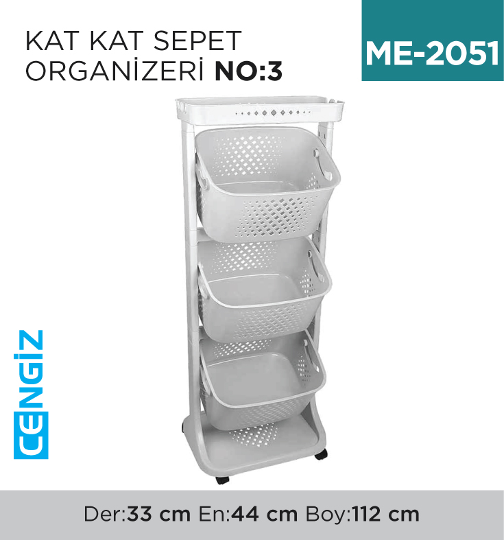 KAT KAT SEPET ORGANİZERİ NO:3(TP749) KAT KAT SEPET ORGANİZERİ NO:3(TP749)