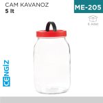 CAM KAVANOZ 5 KG